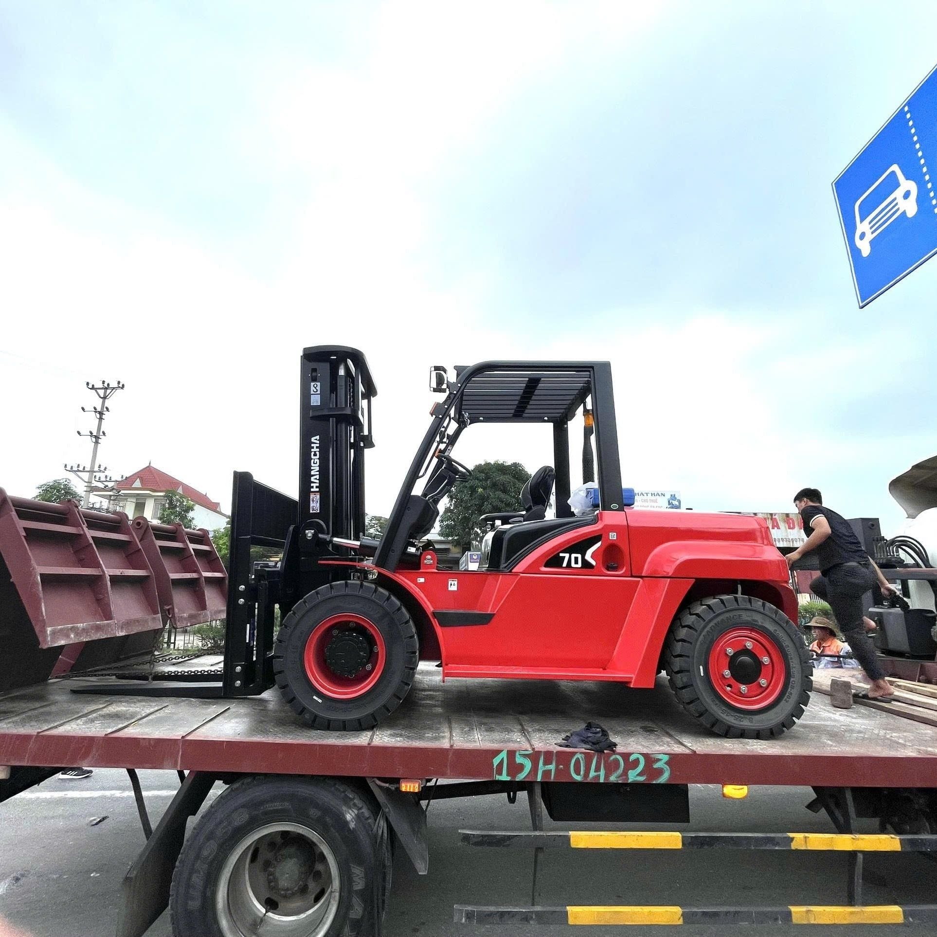 Xe Nâng Dầu HANGCHA 7 Tấn
