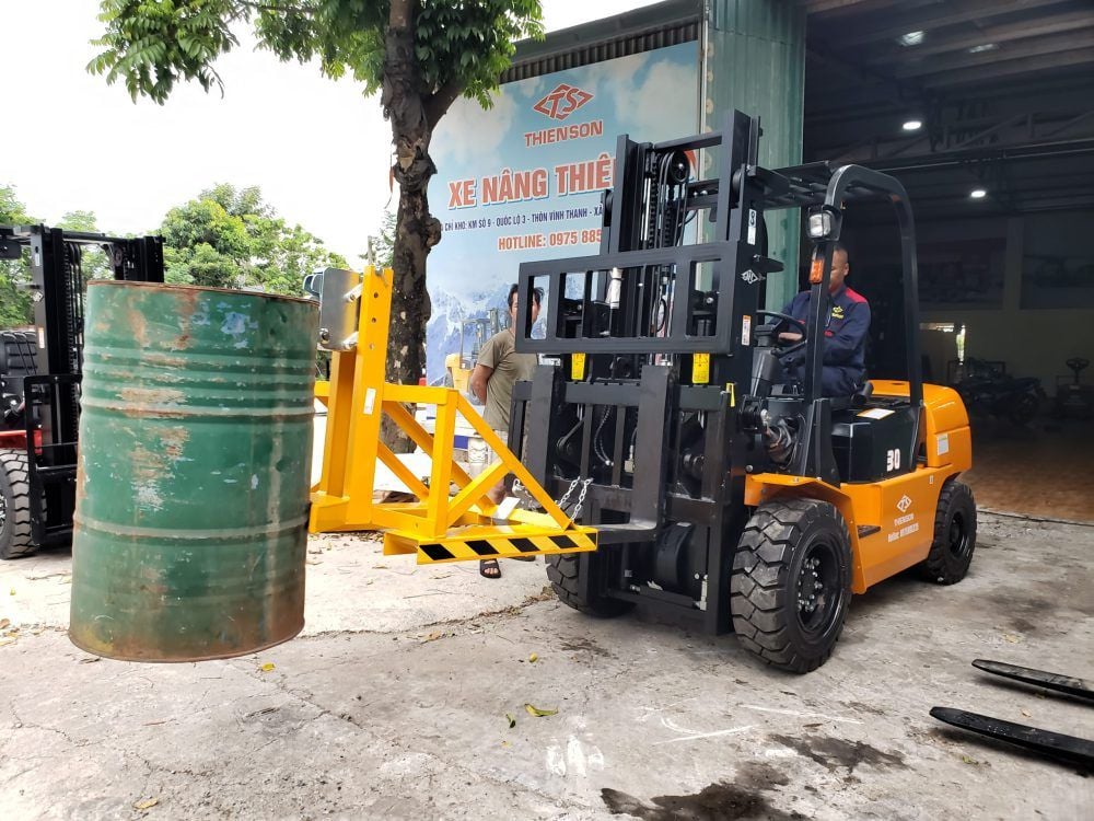 Bộ công tác kẹp phuy chất lượng